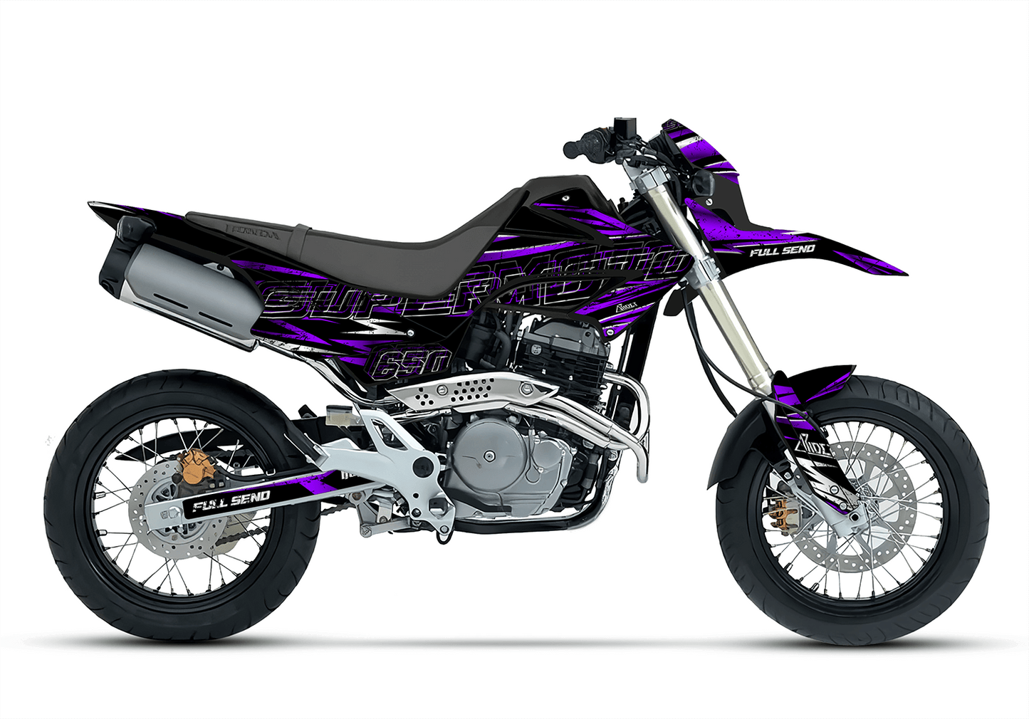  Graphics Kit suitable for Honda FMX 650 - Swifty Edition