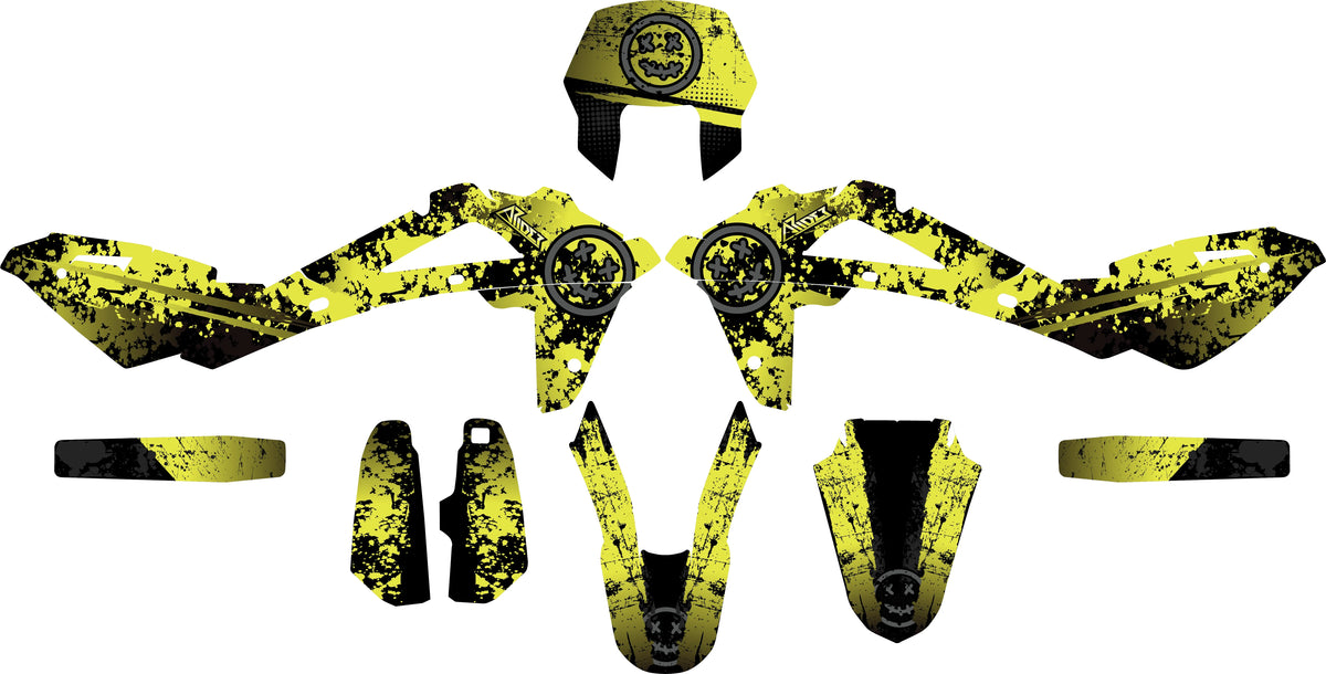 Dekor passend für Husqvarna SM 125 - Smiley Edition - Arider