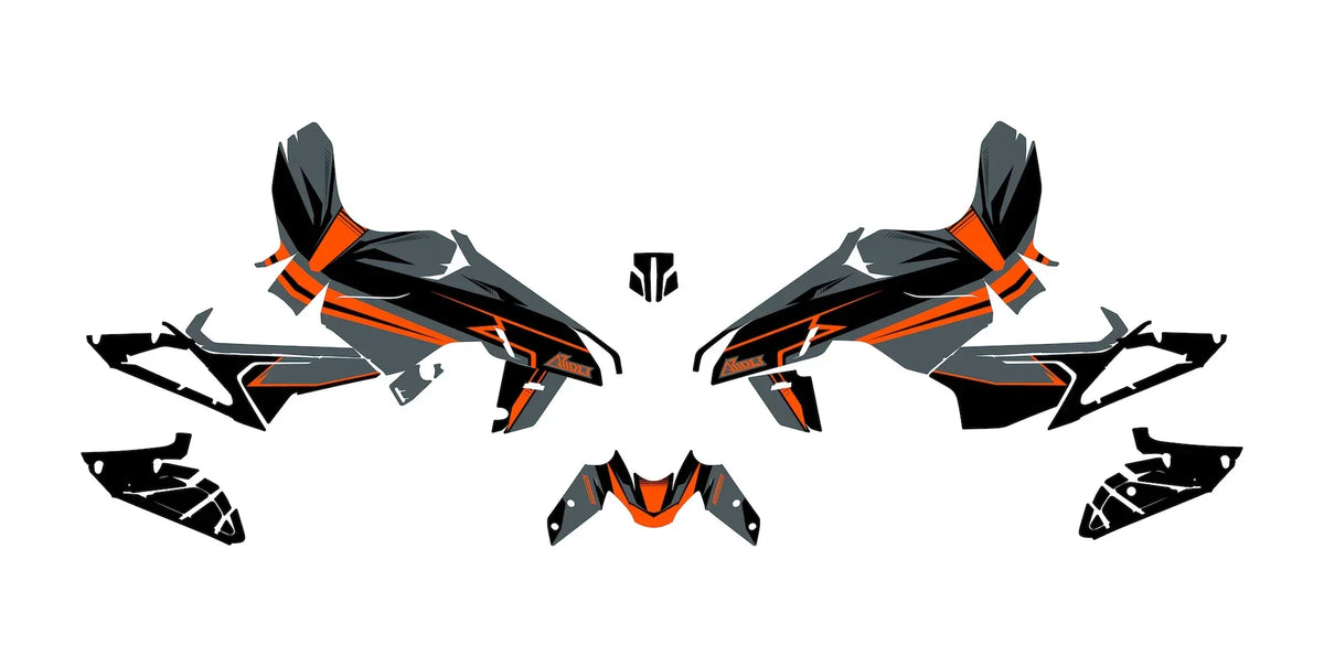 Dekor passend für KTM Duke 125 - Classic Edition - Arider