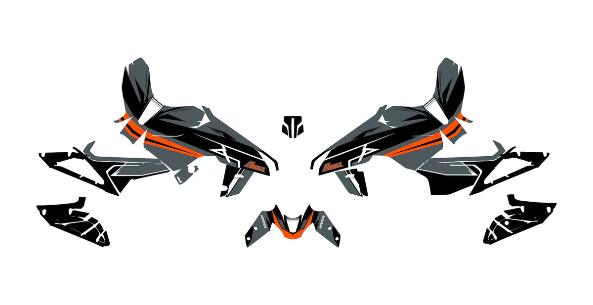 Dekor passend für KTM Duke 125 - Classic Edition - Arider
