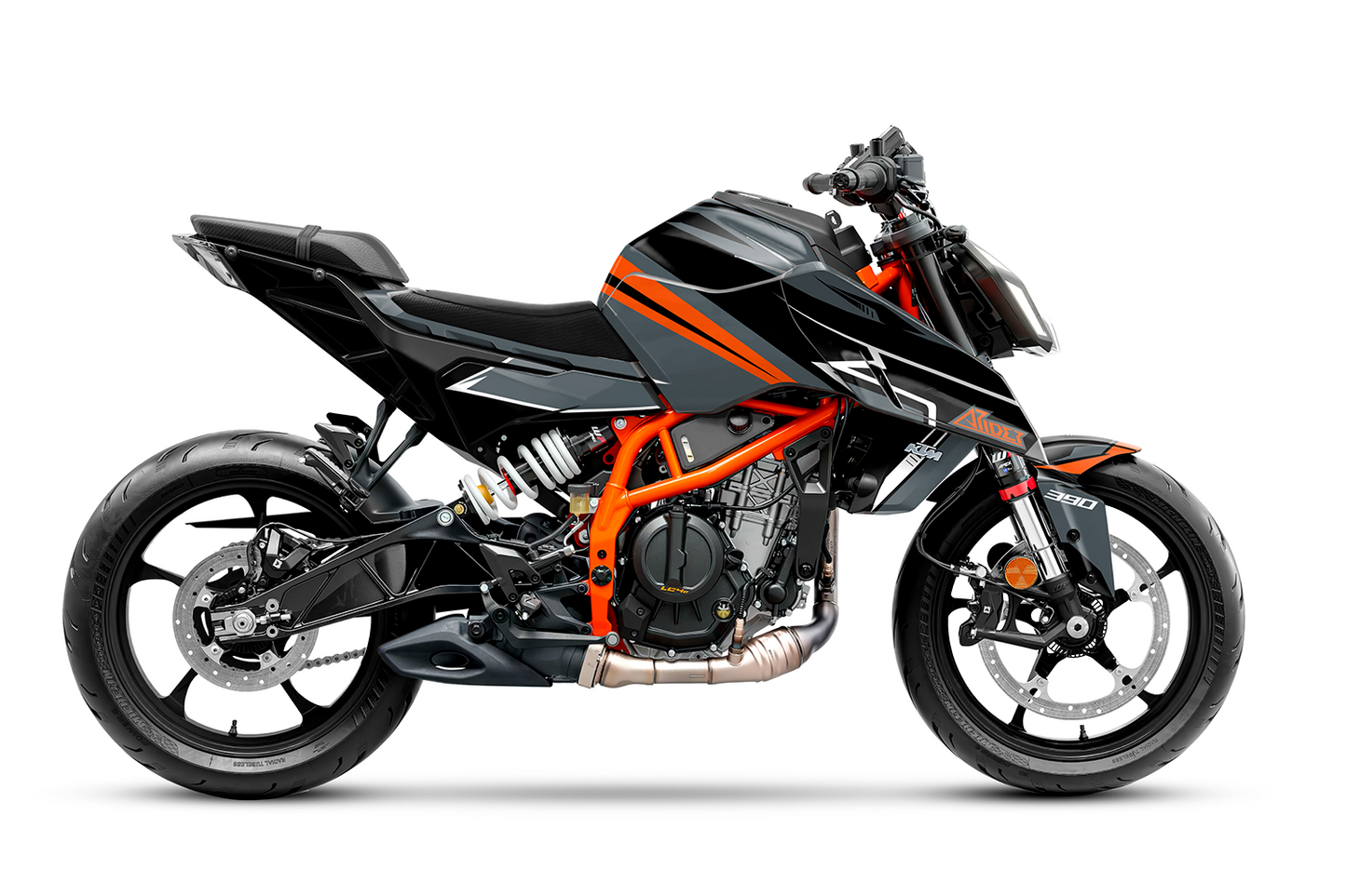 Graphics Kit suitable for KTM Duke 125 - Classic Edition