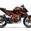 KTM Duke 125 / 390 Graphics Kit - Flash Edition