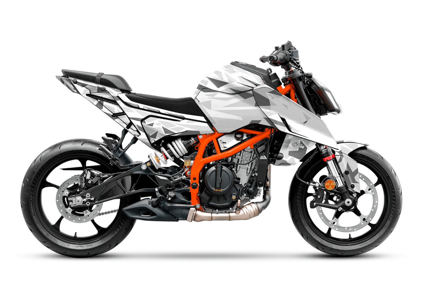 KTM Duke 125 Graphics Kit - Prism Edition