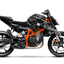 KTM Duke 125 Graphics Kit - Skull Edition