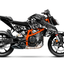 KTM Duke 125 Graphics Kit - Smiley Edition