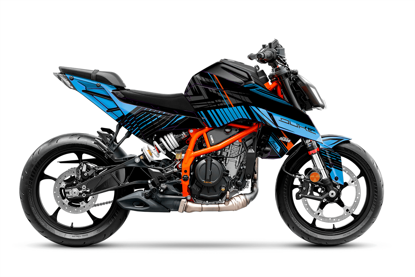 KTM Duke 125 / 390 Graphics Kit - Stripe Edition