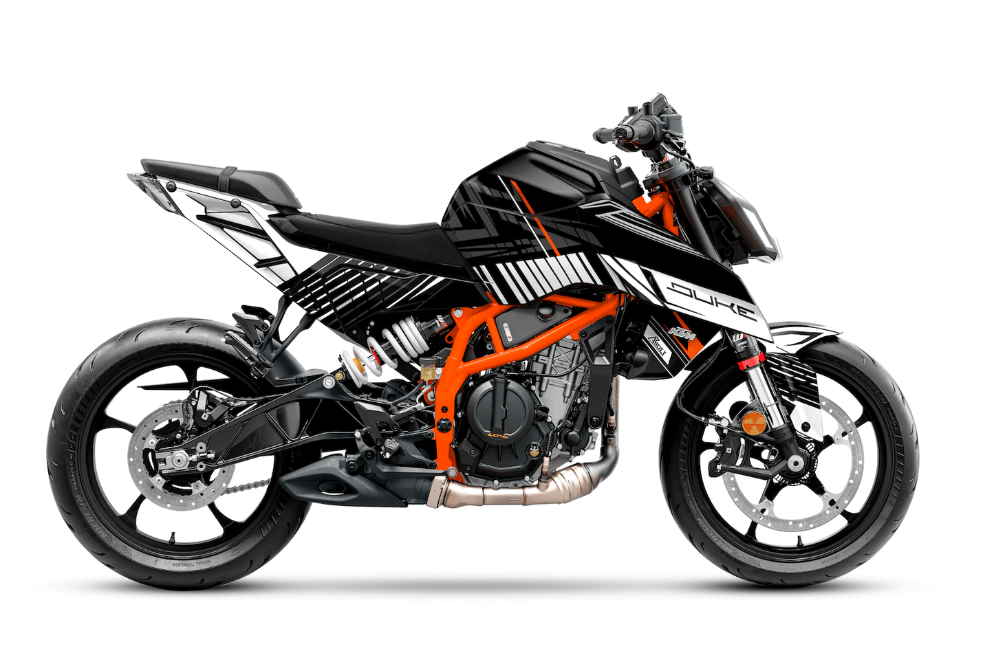 KTM Duke 125 / 390 Graphics Kit - Stripe Edition