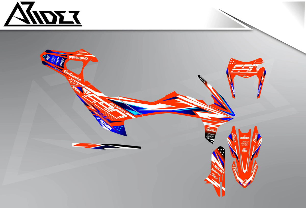 Dekor passend für KTM 690 SMC-R - NeonX Edition - Arider