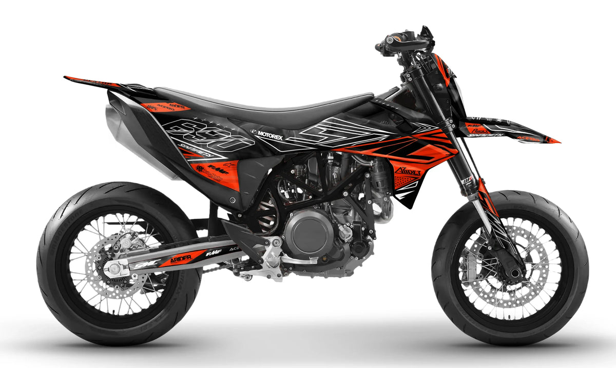 Dekor passend für KTM 690 SMC-R - Smoke Edition - Arider