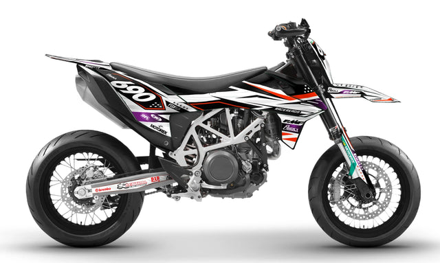 Dekor passend für KTM 690 SMC-R - Flare Edition - Arider