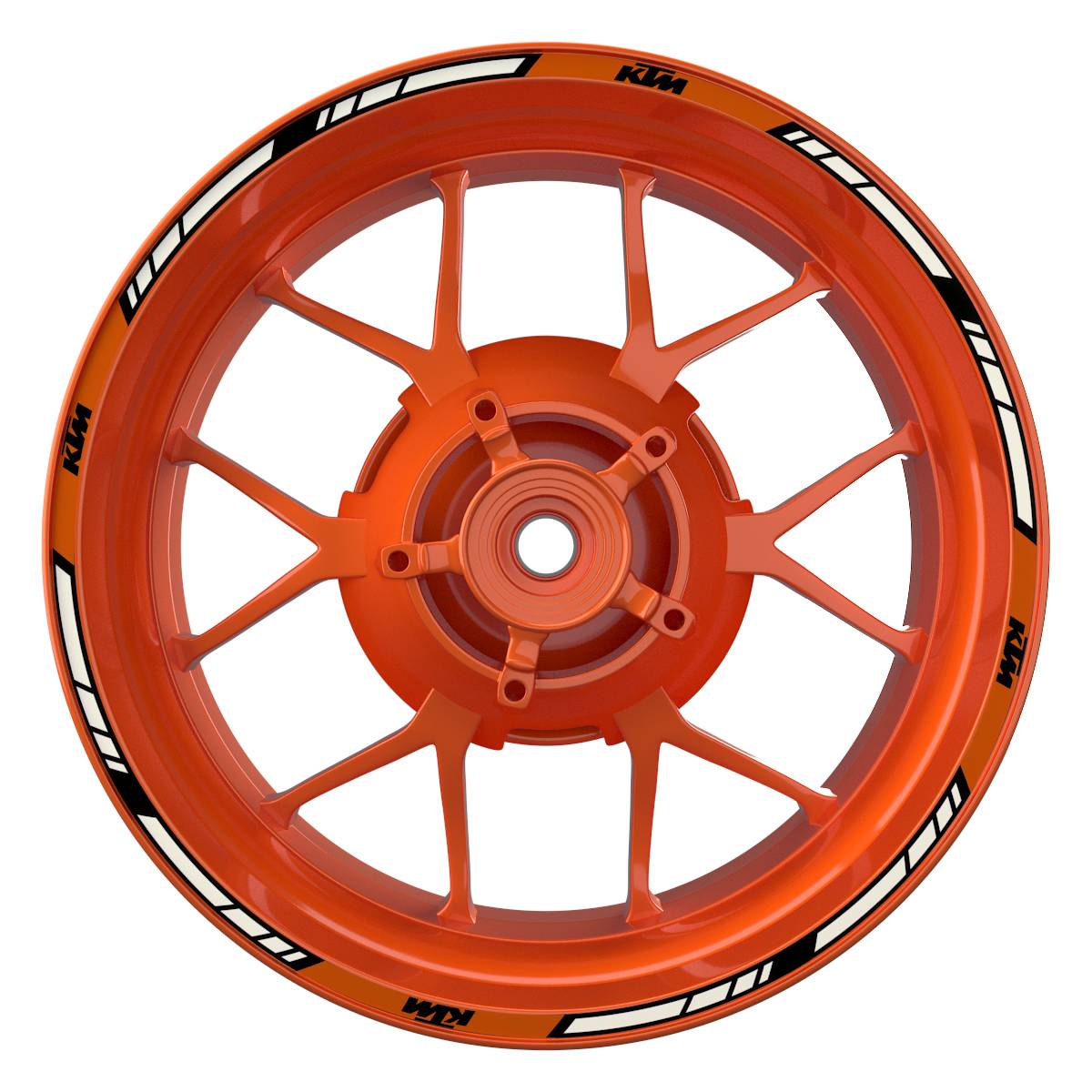 Felgenrandaufkleber KTM V1