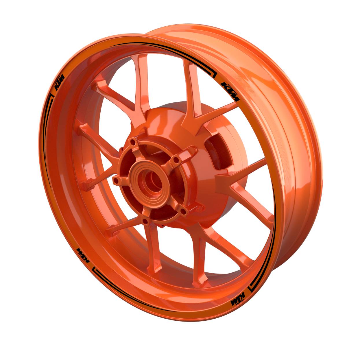 Felgenrandaufkleber KTM V2