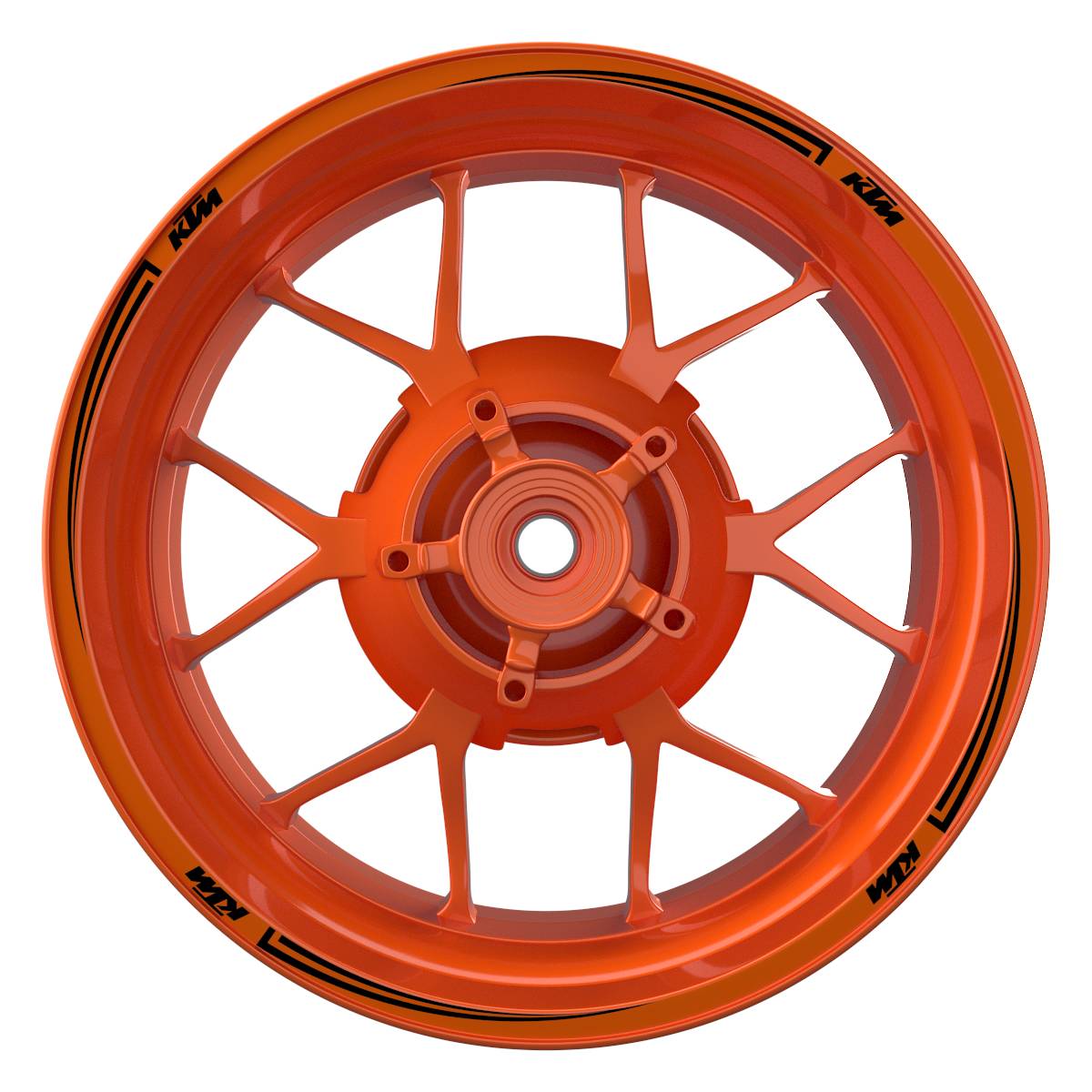 Felgenrandaufkleber KTM V2