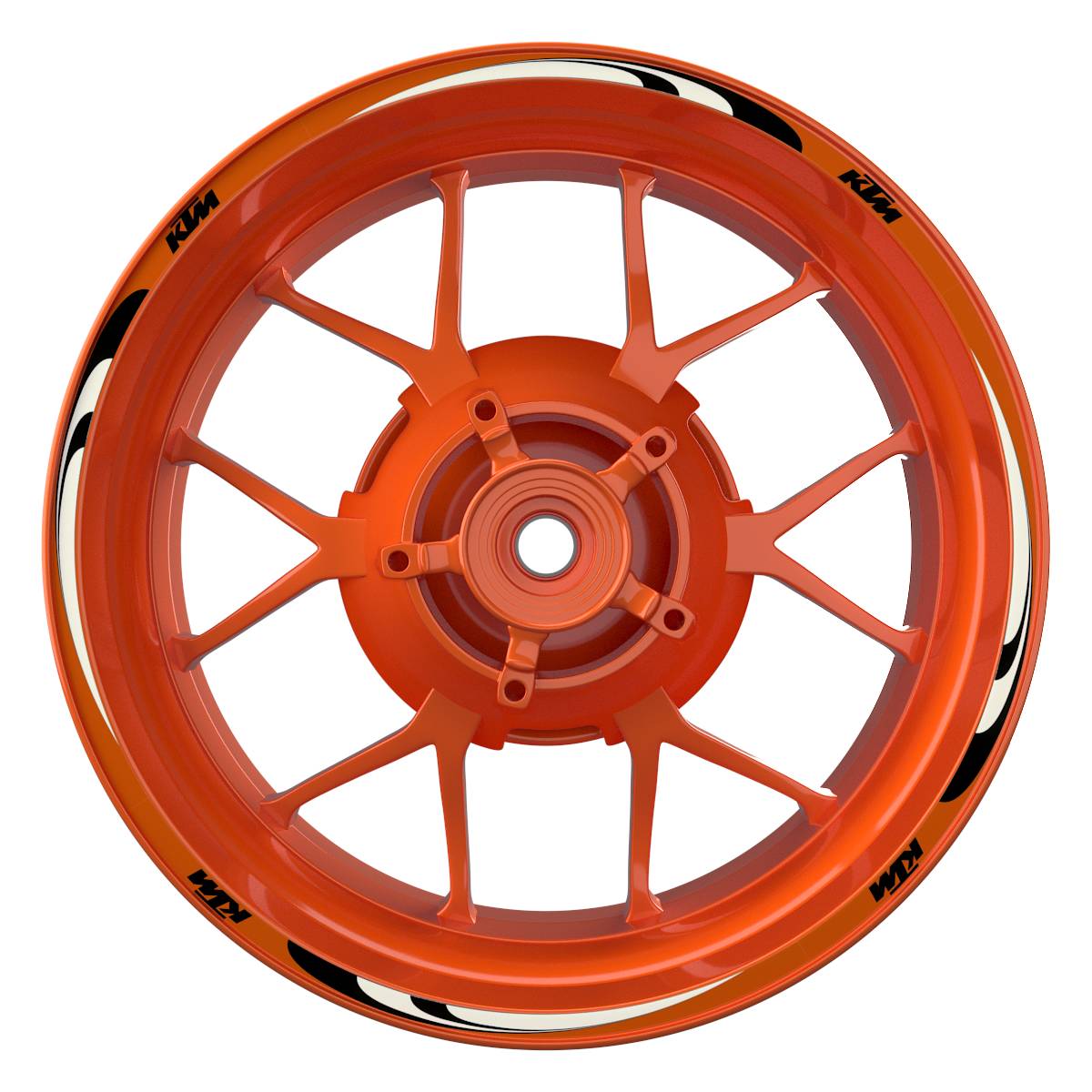 Motorrad Felgenrandaufkleber - KTM V3