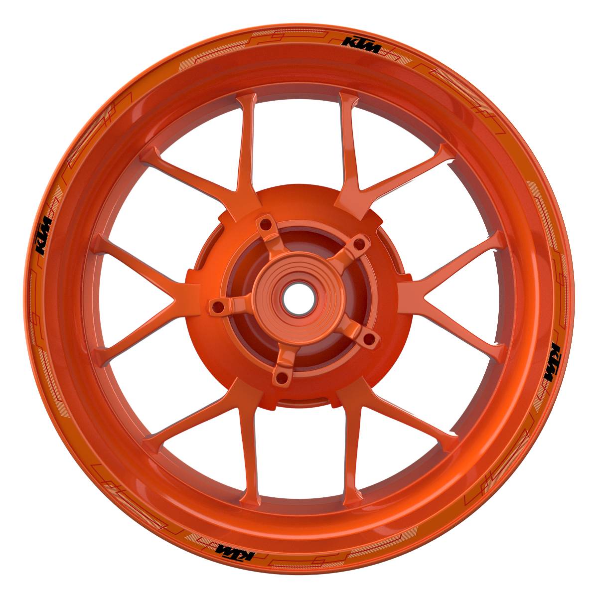 Felgenrandaufkleber KTM V4