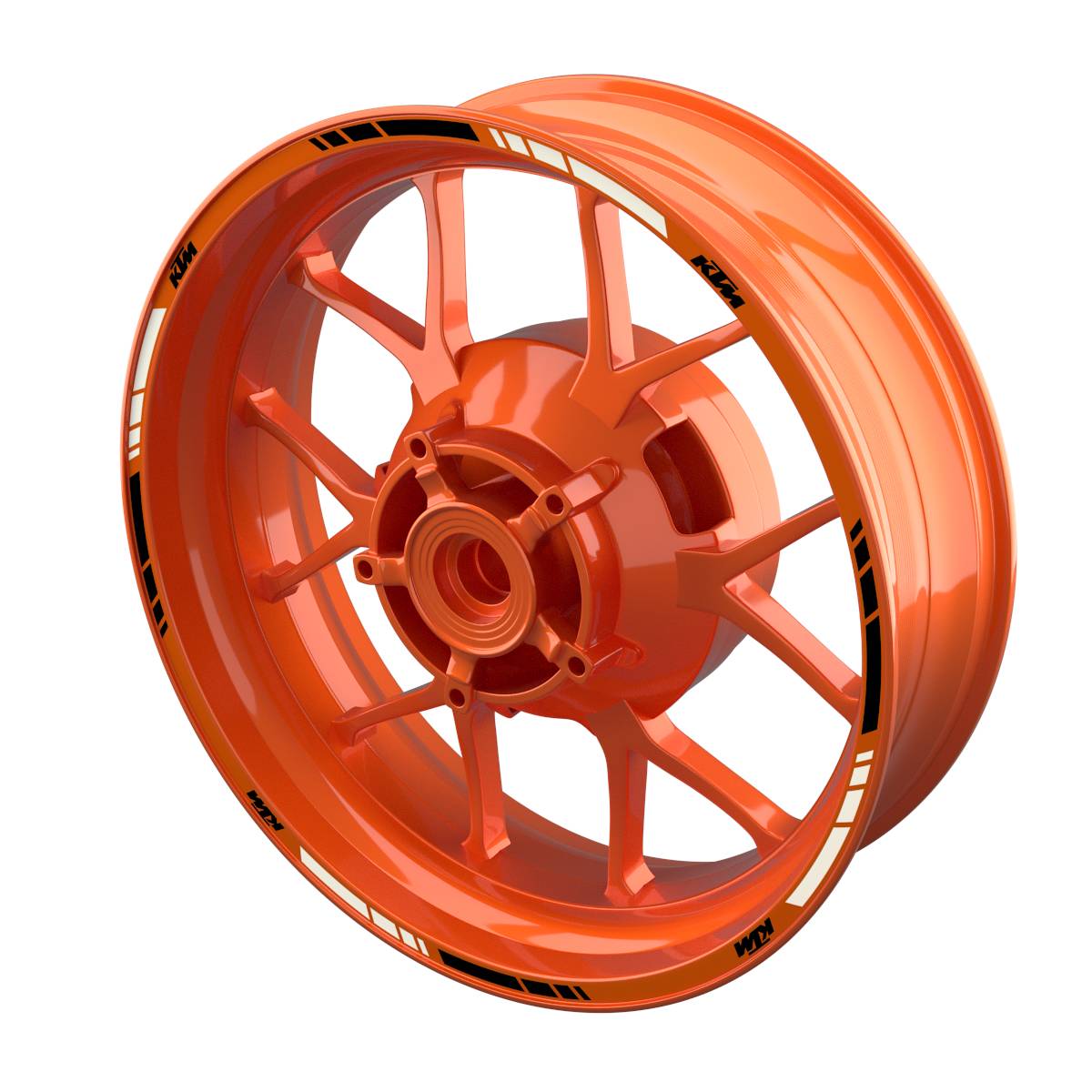 Motorrad Felgenrandaufkleber - KTM V5