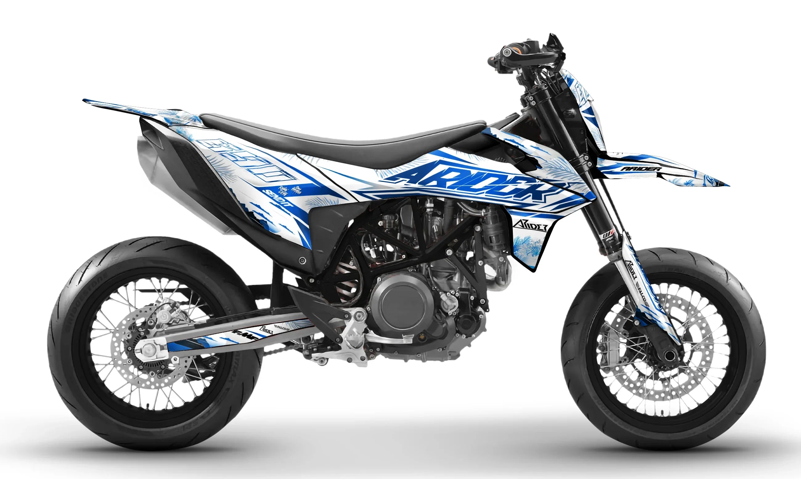 Supermoto 2021 Ktm 690 Smc Graphics Kit Suitable For KTM 690 SMC-R