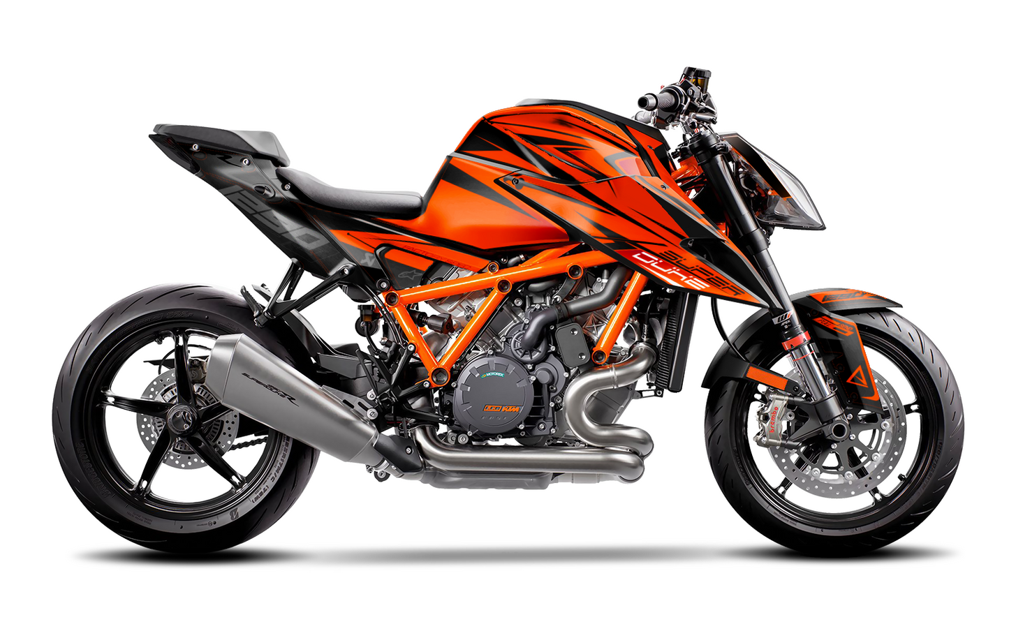 Graphics Kit suitable for KTM Super Duke 1290 R - Clean Edition