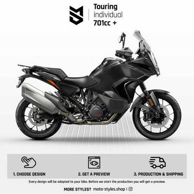 Kit déco personnalisé - Touring 701ccm+  