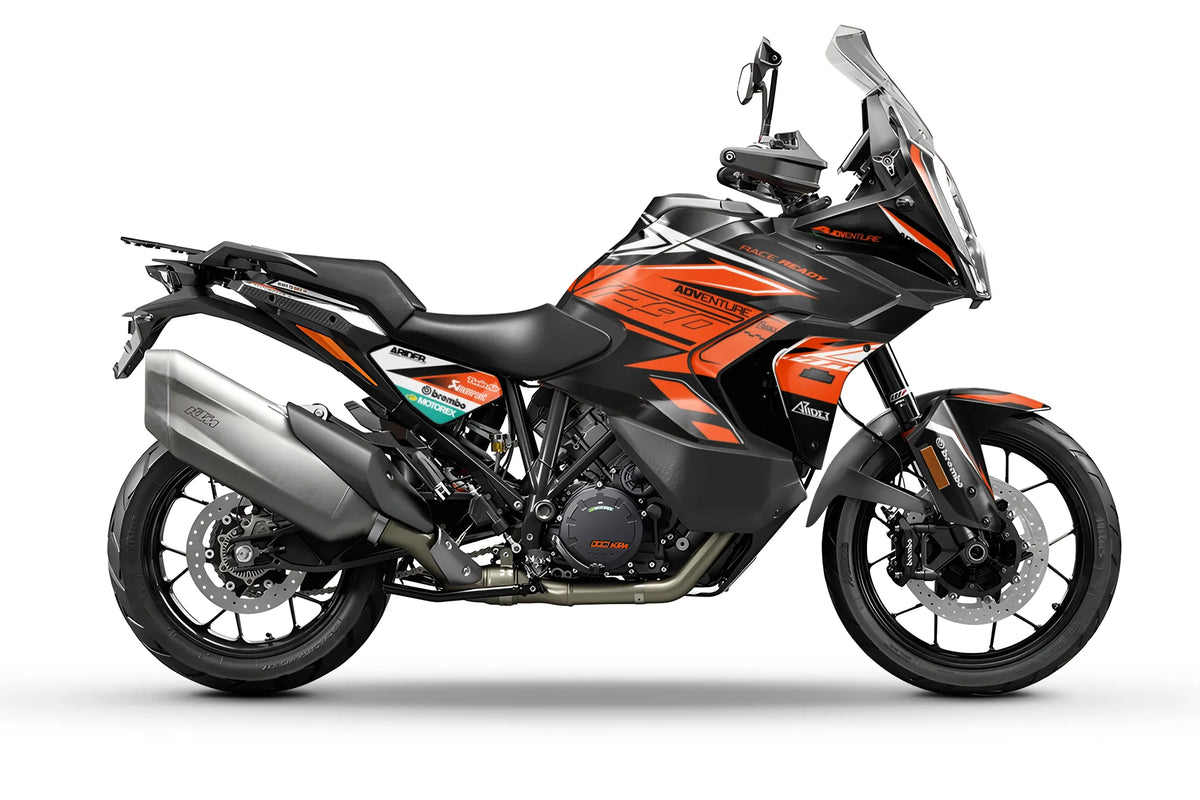 Dekor passend für KTM 1290 Super Adventure S, R - World Edition - Arider