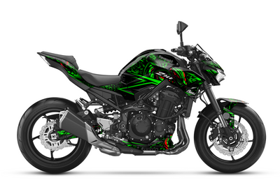 Graphics Kit suitable for Kawasaki Z900 - Dragon Edition