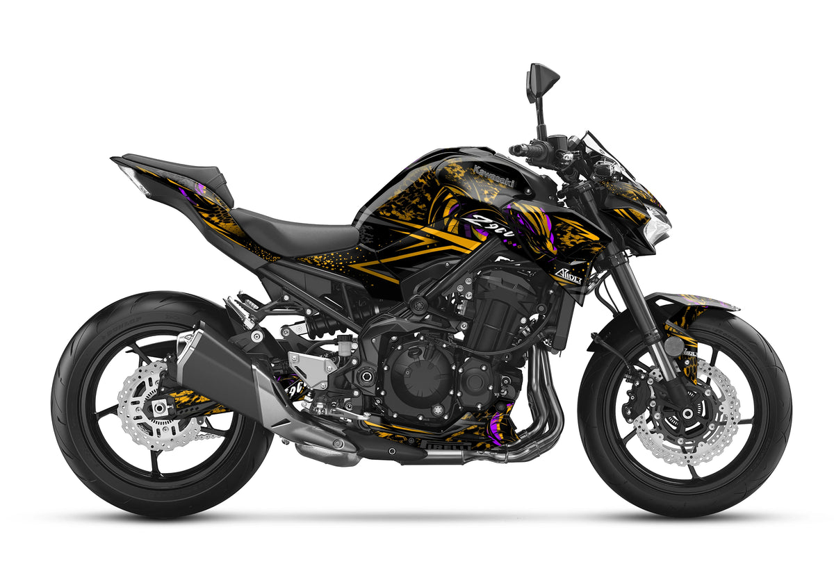 Dekor passend für Kawasaki Z900 - Dragon Edition - Arider