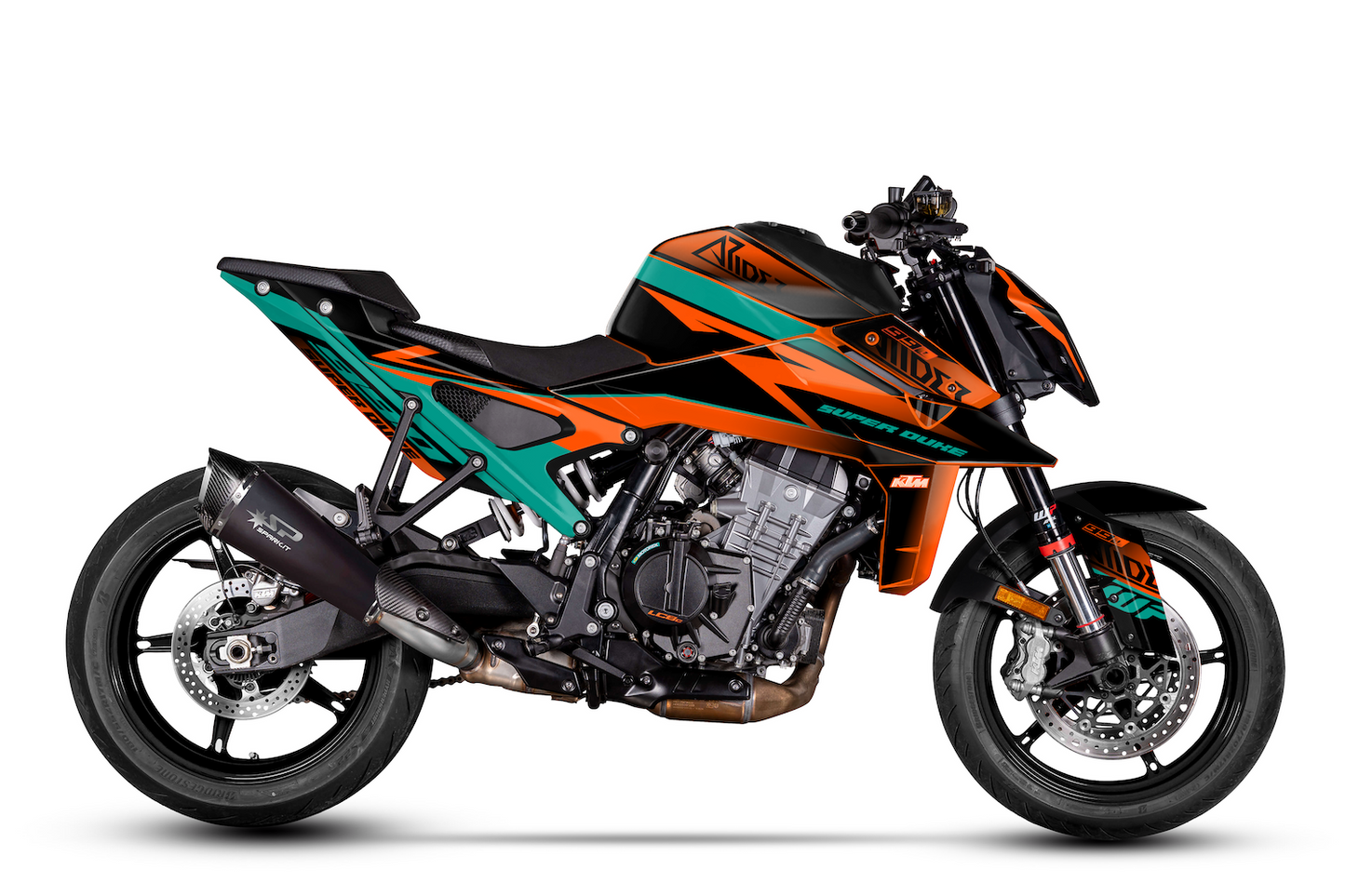 Grafiche personalizzate - KTM Duke 990 - Fade Edizione  