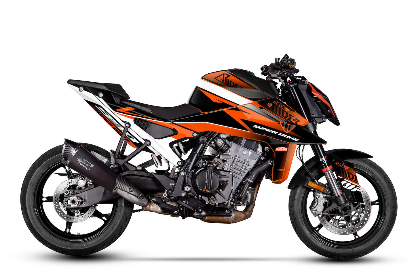 Grafiche personalizzate - KTM Duke 990 - Fade Edizione  