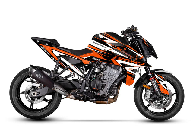 Dekor passend für KTM Duke 990 - Racing Edition - Arider