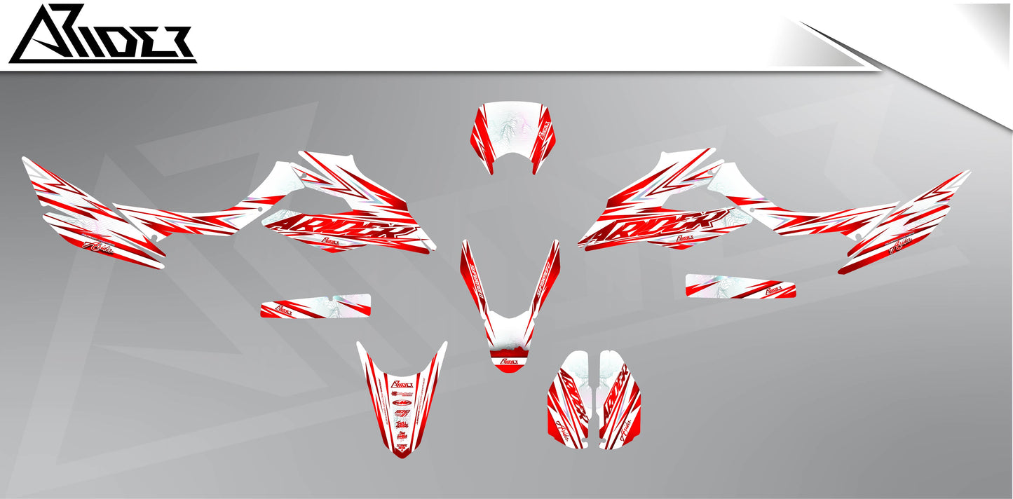 Graphics Kit suitable for Malaguti XSM 125 - Peak Edition
