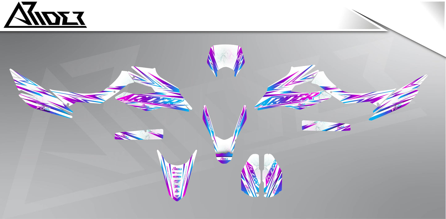 Graphics Kit suitable for Malaguti XSM 125 - Peak Edition