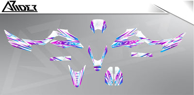 Graphics Kit suitable for Malaguti XSM 125 - Peak Edition