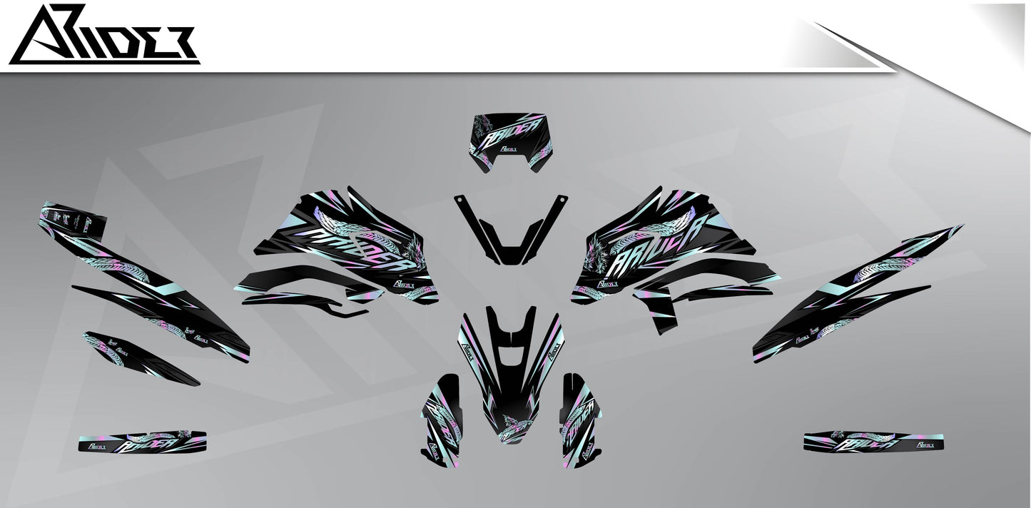 Graphics Kit suitable for Malaguti XSM 125 - Beast Edition