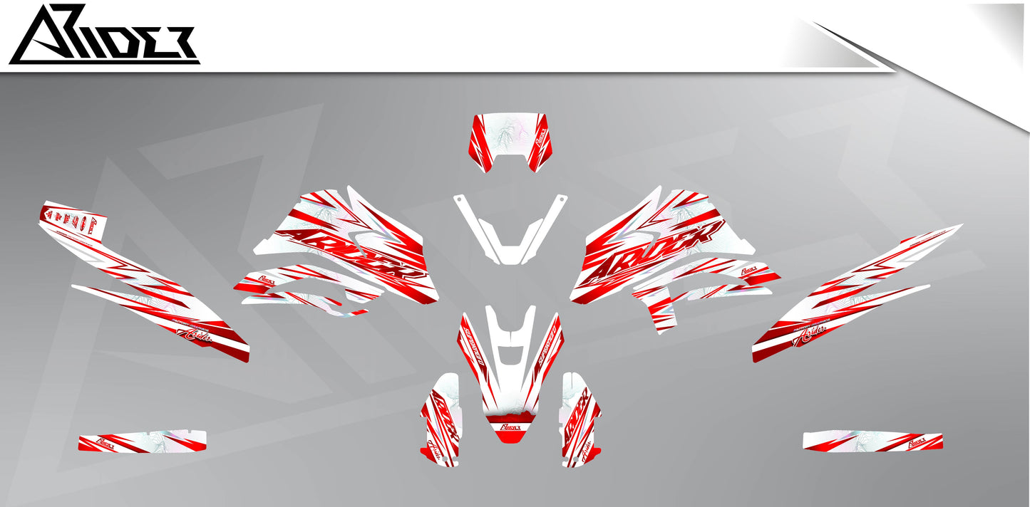 Graphics Kit suitable for Malaguti XSM 125 - Peak Edition