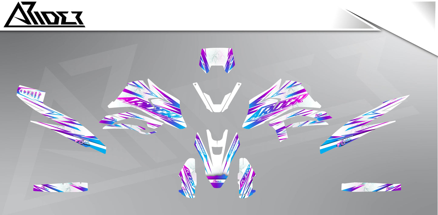 Graphics Kit suitable for Malaguti XSM 125 - Peak Edition