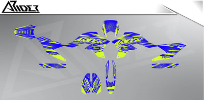 Kit déco adapté pour Mondial SMX 125 - Édition Peak