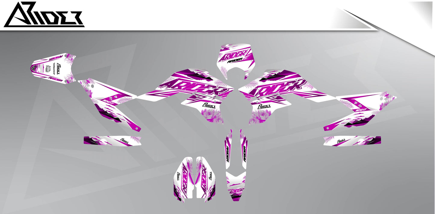 Dekor passend für Mondial SMX 125 - Pine Edition