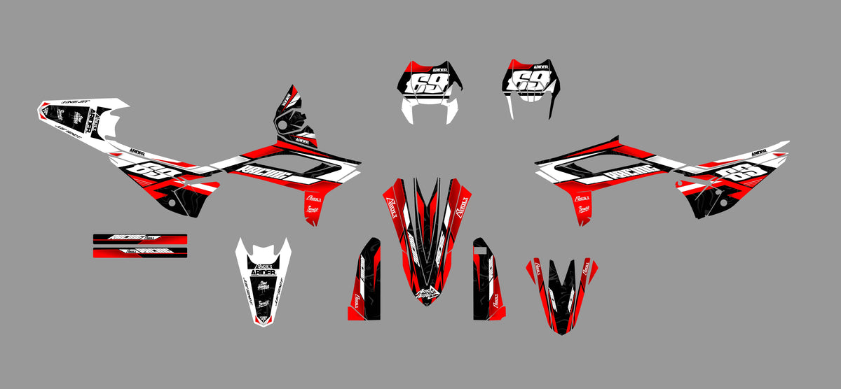 Dekor passend für Beta RR 50 / 125 - Factory Edition - Arider