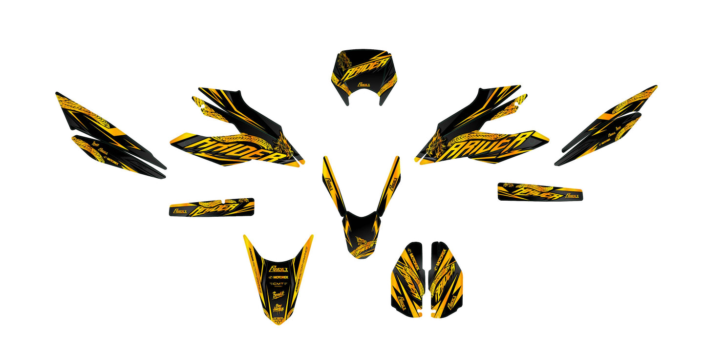 Graphics Kit suitable for Malaguti XSM 125 - Beast Edition