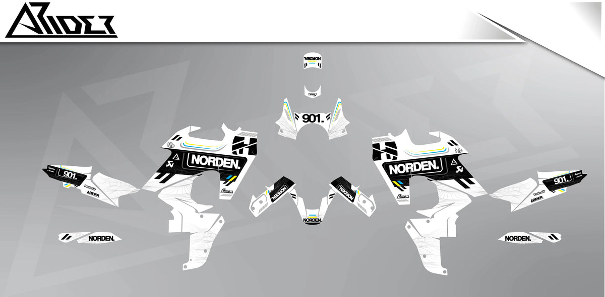 Dekor passend für Husqvarna Norden 901 - Expedition Edition - Arider