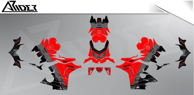 Graphics Kit suitable for Ducati Panigale V4 - Specter Edition
