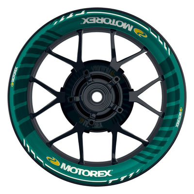 Felgenaufkleber Motorex Motiv V2 Wheelsticker Premium keine