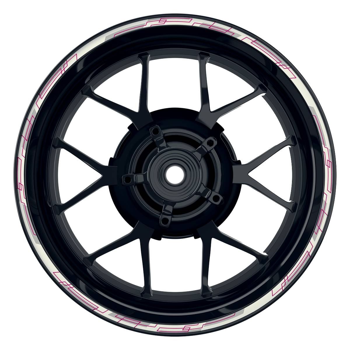 Astro weiss pink Frontansicht
