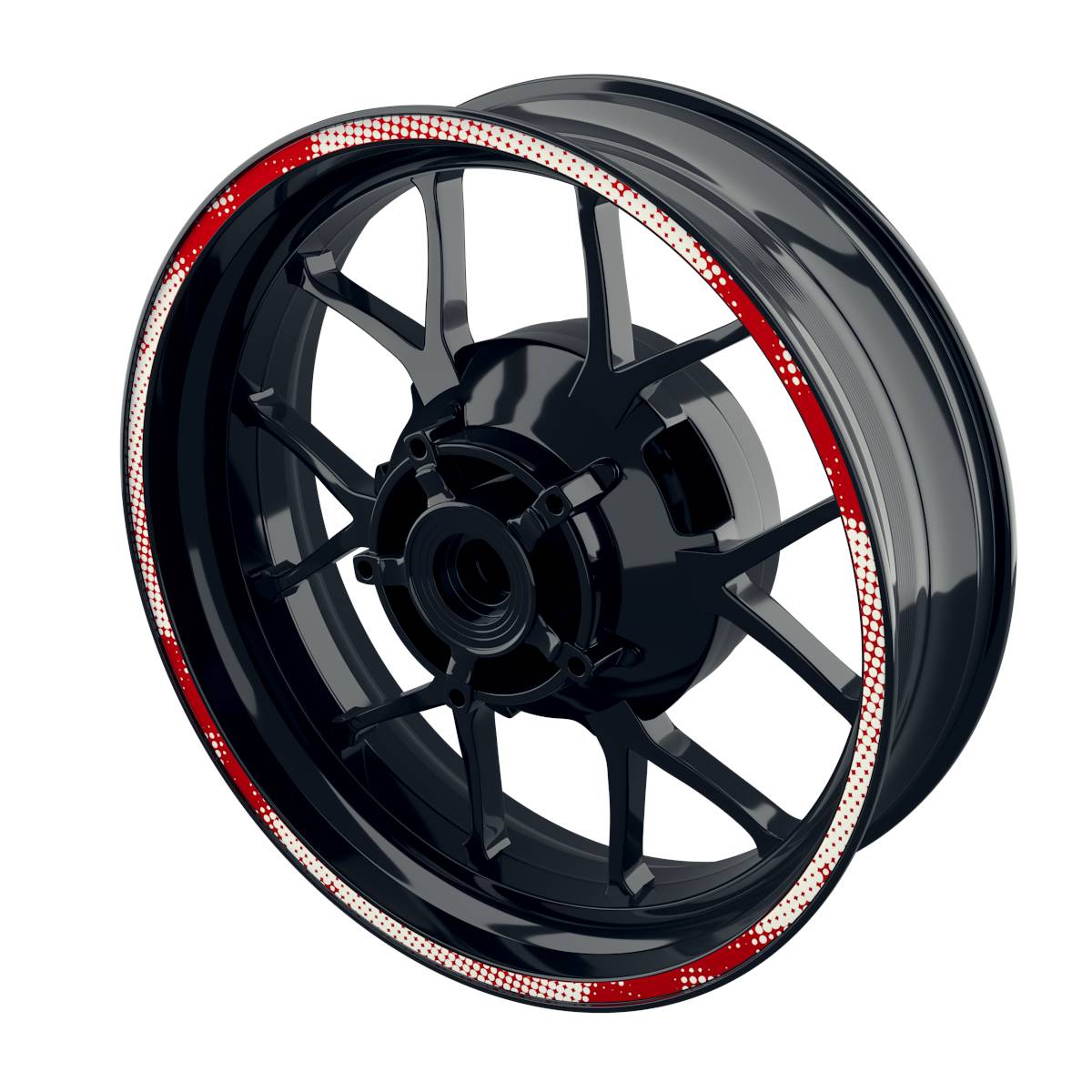Popart V1 weiss rot