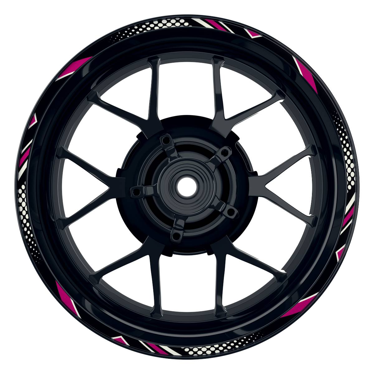 Trinity schwarz pink Frontansicht