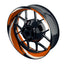 Felgenaufkleber RACING V2 Premium geteilt orange