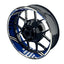 Felgenaufkleber RACING V4 Premium geteilt blau