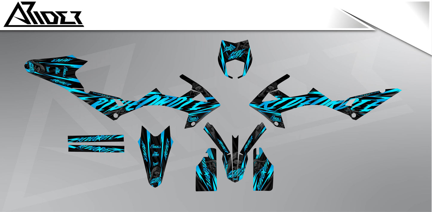 Graphics Kit suitable for Rieju MRT 50 / 125 - RideOrDie Edition