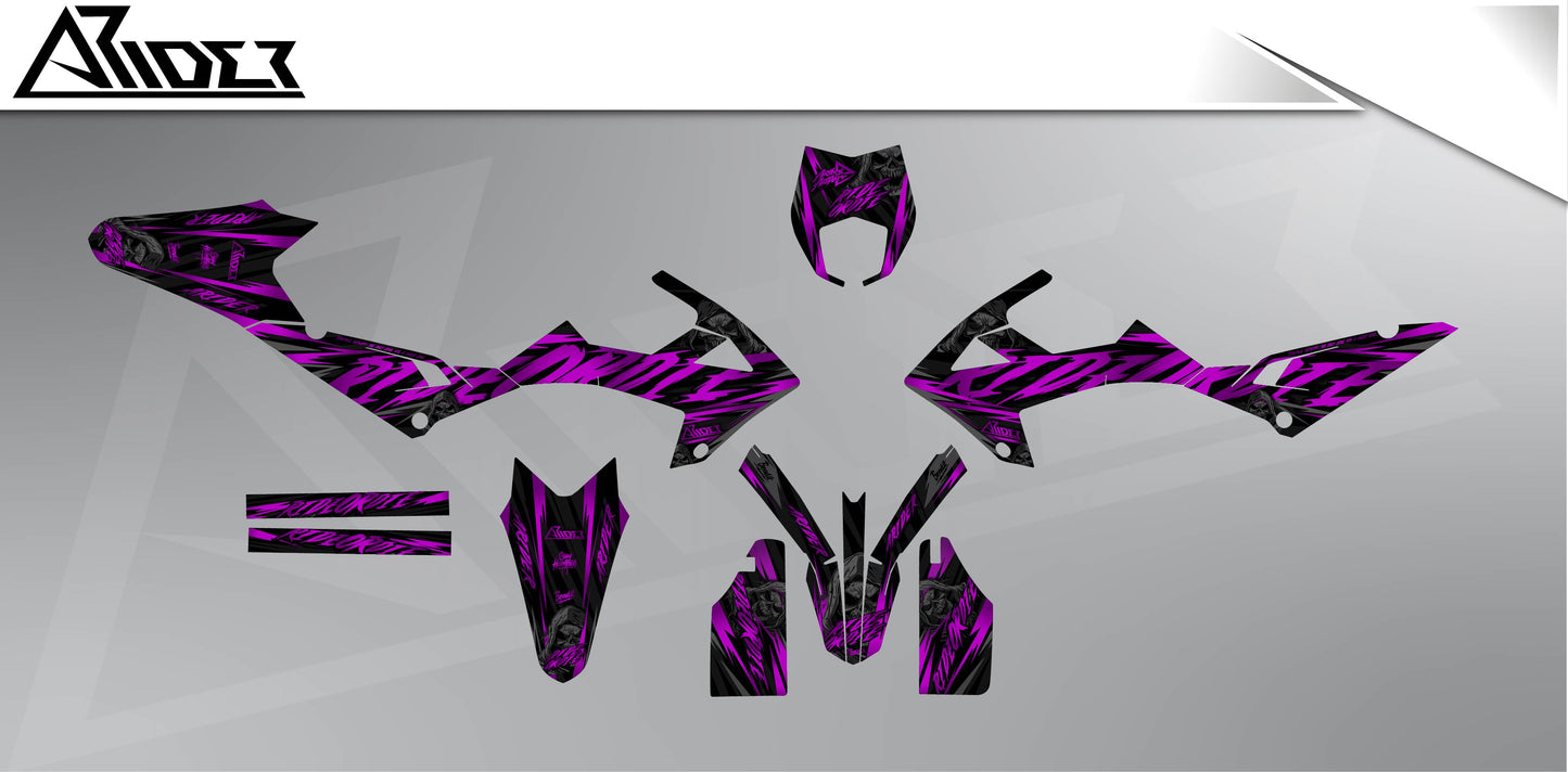 Graphics Kit suitable for Rieju MRT 50 / 125 - RideOrDie Edition