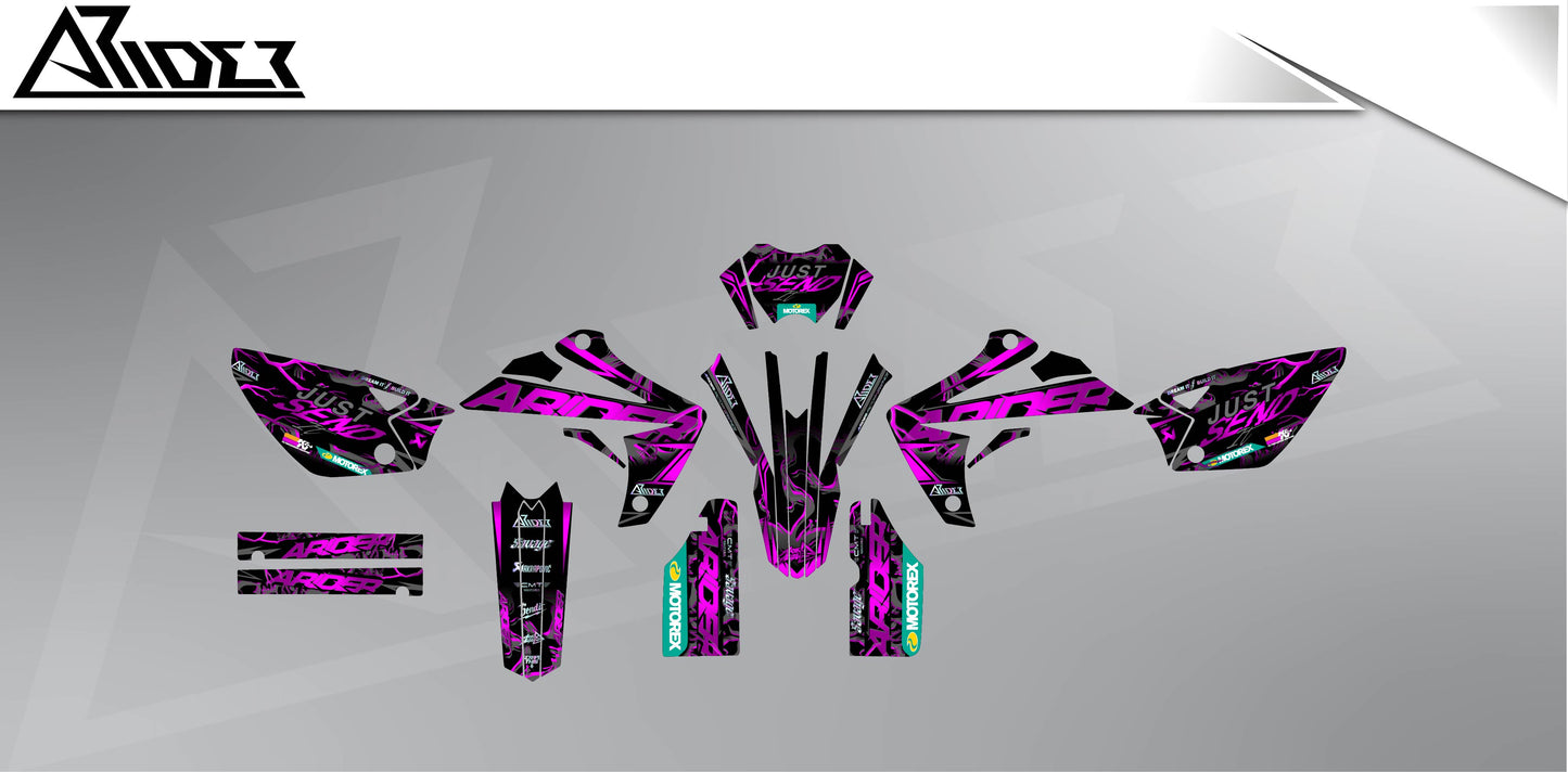 Graphics Kit suitable for Fantic XMF 50 / 125 Vortex Edition